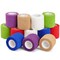 12 Rolls Self Adherent Stretch Bandage Wrap 2 Inch x 6 Yards, Adherent Cohesive Vet Tape for First Aid, Wrist and Ankle Swelling, Animals, Pets, Sports (6 Colors)